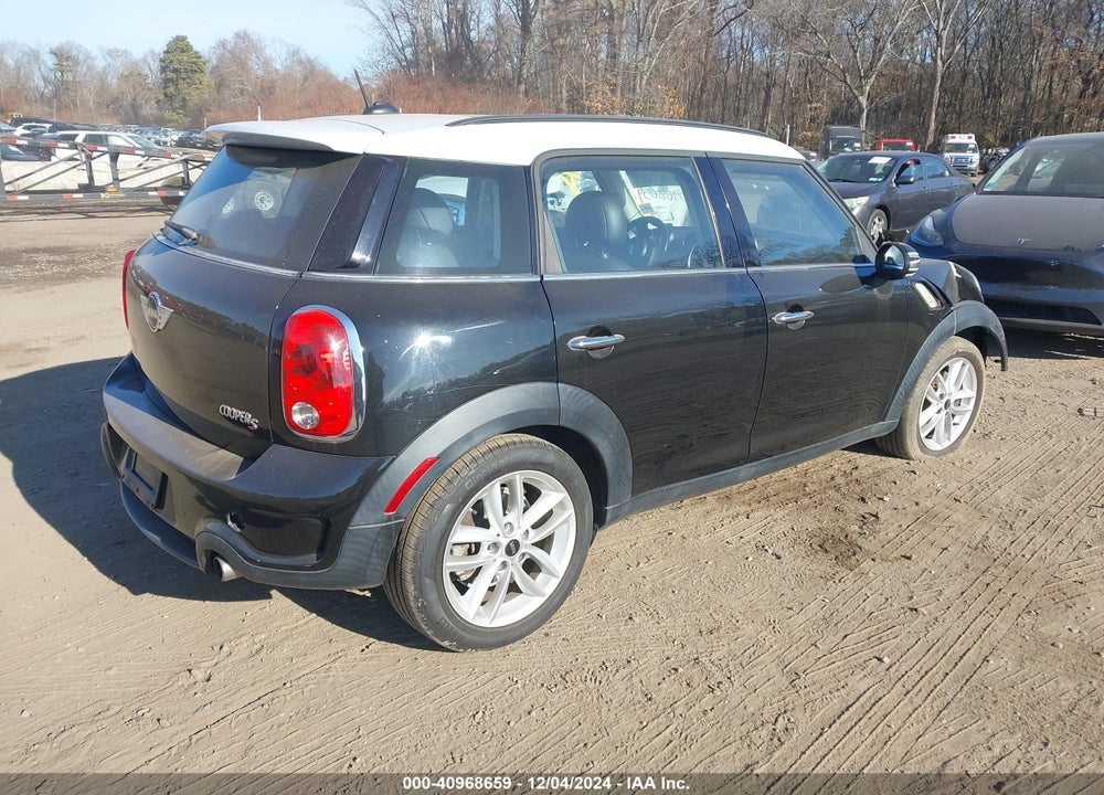 2012 MINI COOPER S COUNTRYMAN VIN: WMWZC3C55CWL86212
