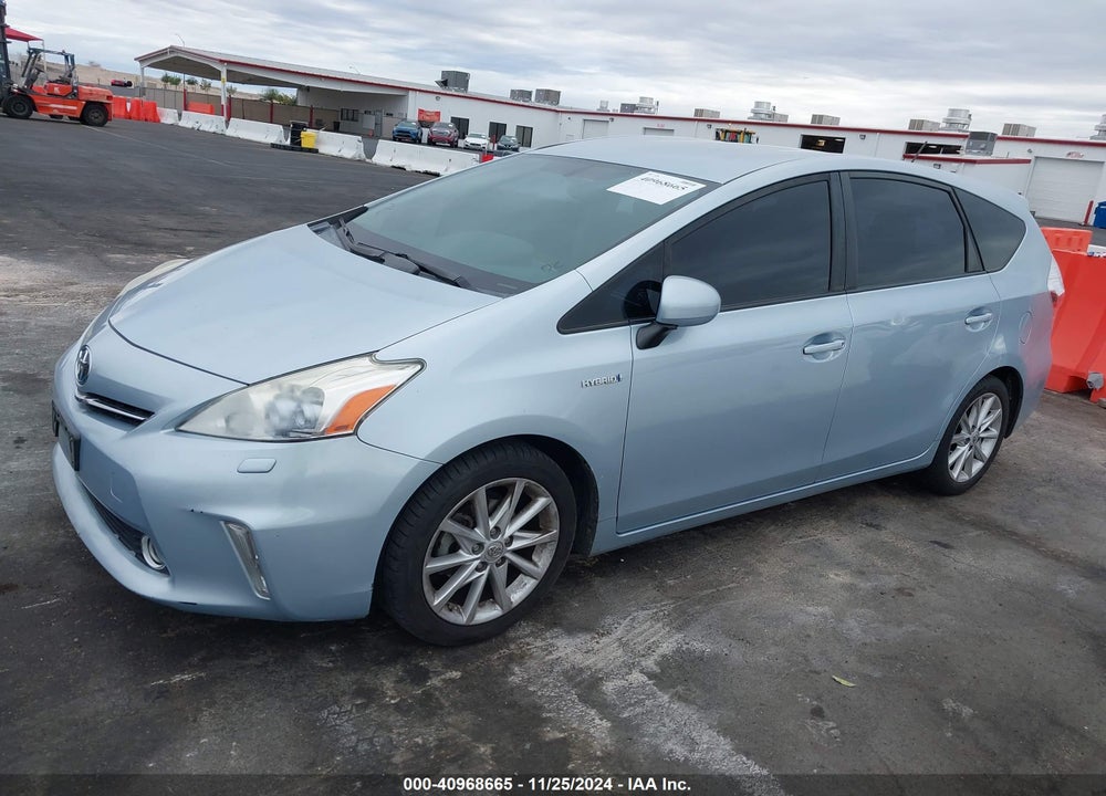 2012 TOYOTA PRIUS V FIVE VIN: JTDZN3EU2C3136378