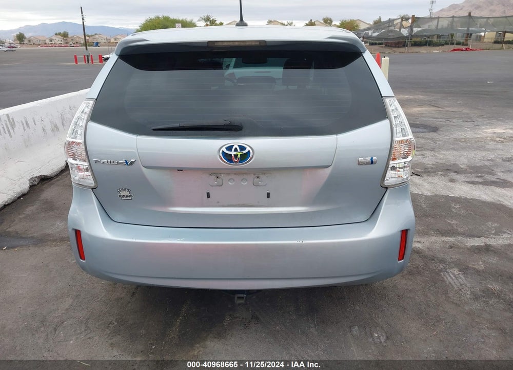 2012 TOYOTA PRIUS V FIVE VIN: JTDZN3EU2C3136378