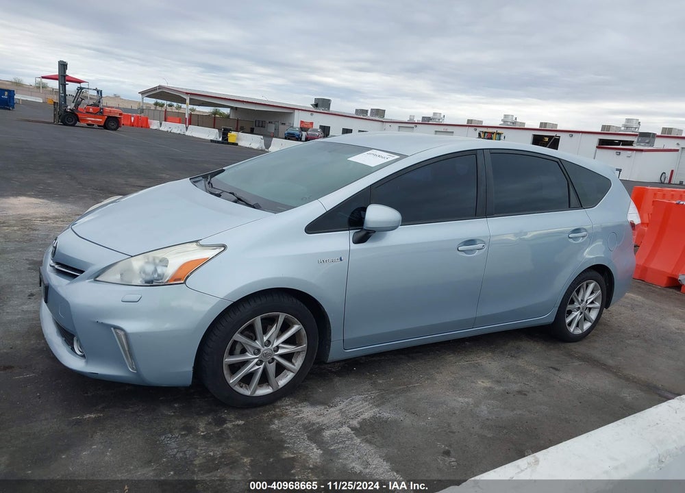 2012 TOYOTA PRIUS V FIVE VIN: JTDZN3EU2C3136378