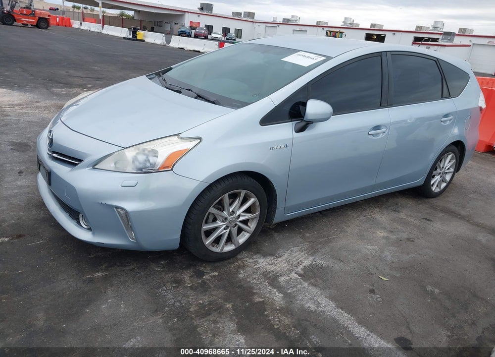 2012 TOYOTA PRIUS V FIVE VIN: JTDZN3EU2C3136378