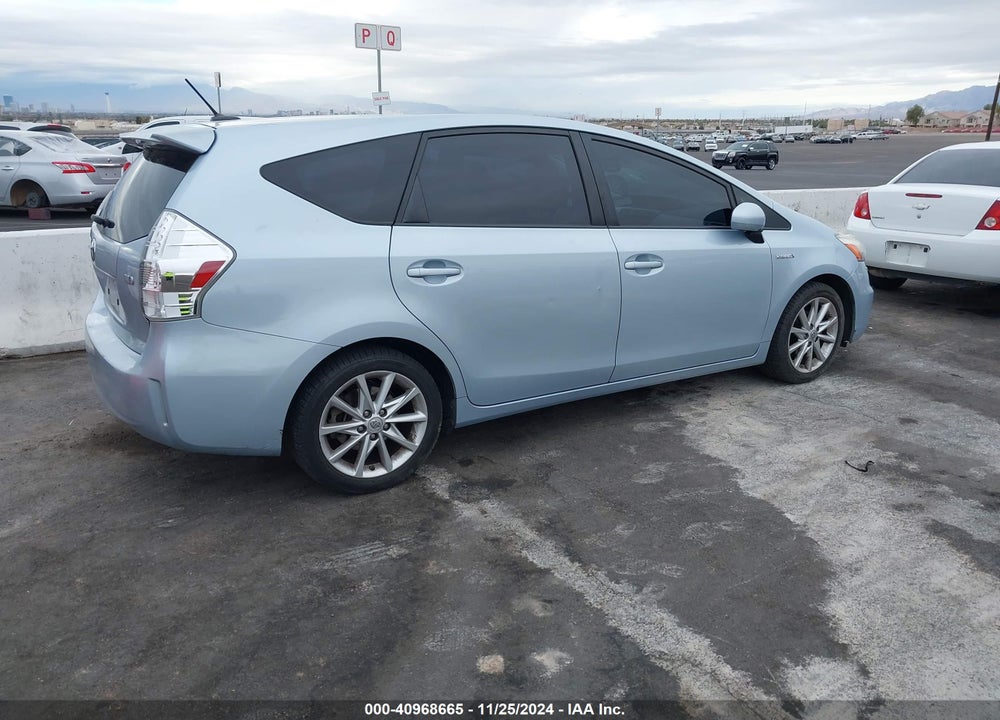 2012 TOYOTA PRIUS V FIVE VIN: JTDZN3EU2C3136378