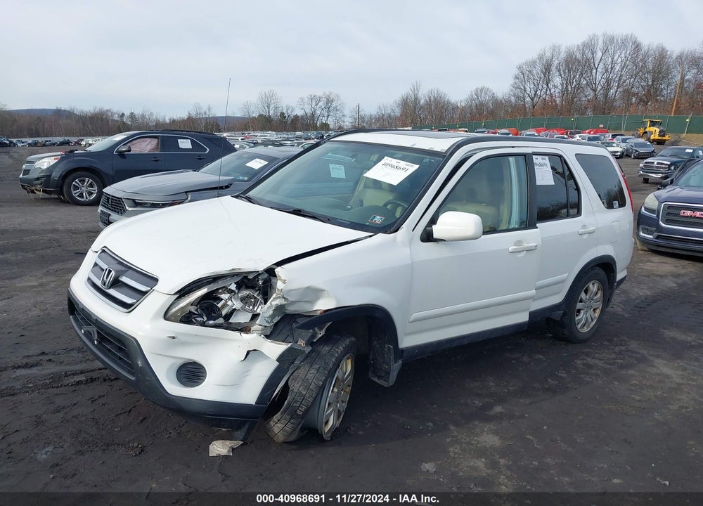 2005 HONDA CR-V SE VIN: SHSRD78935U310779