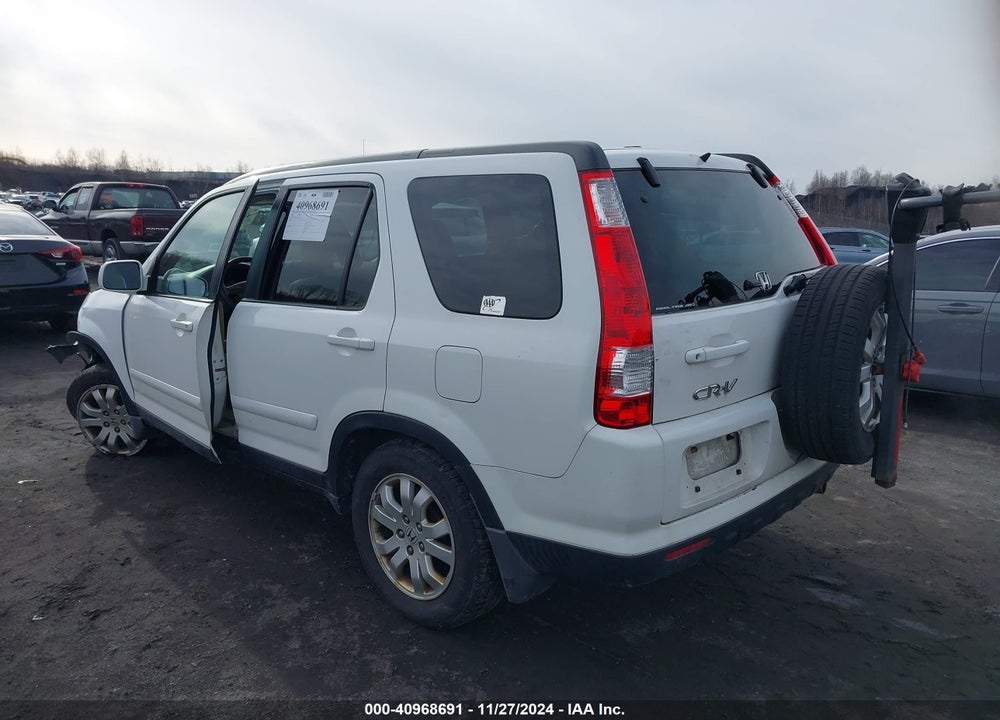 2005 HONDA CR-V SE VIN: SHSRD78935U310779