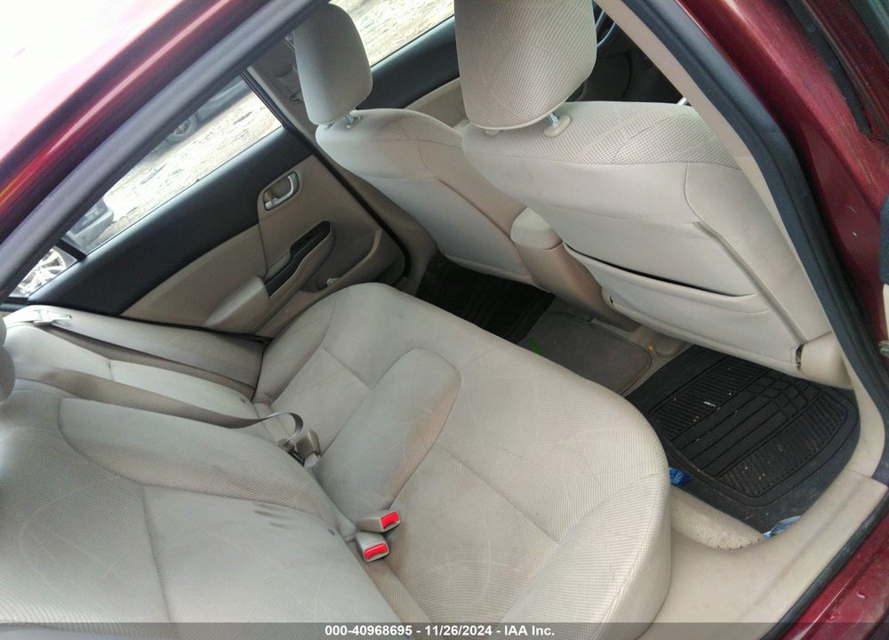 2012 HONDA CIVIC LX VIN: 2HGFB2F51CH532104