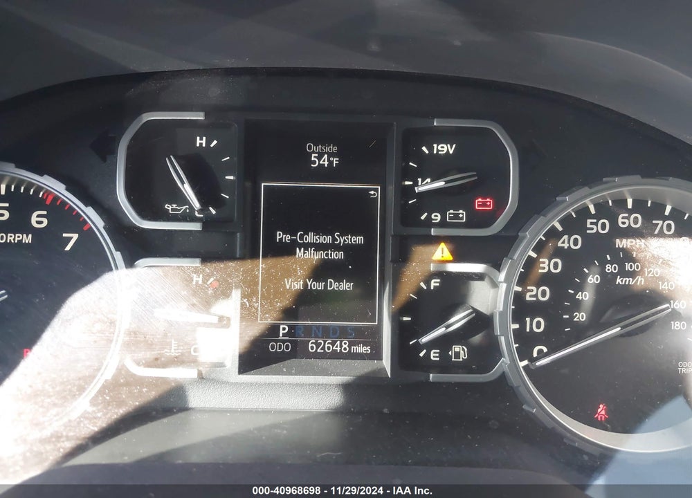 2019 TOYOTA TUNDRA VIN: 5TFEY5F13KX254310