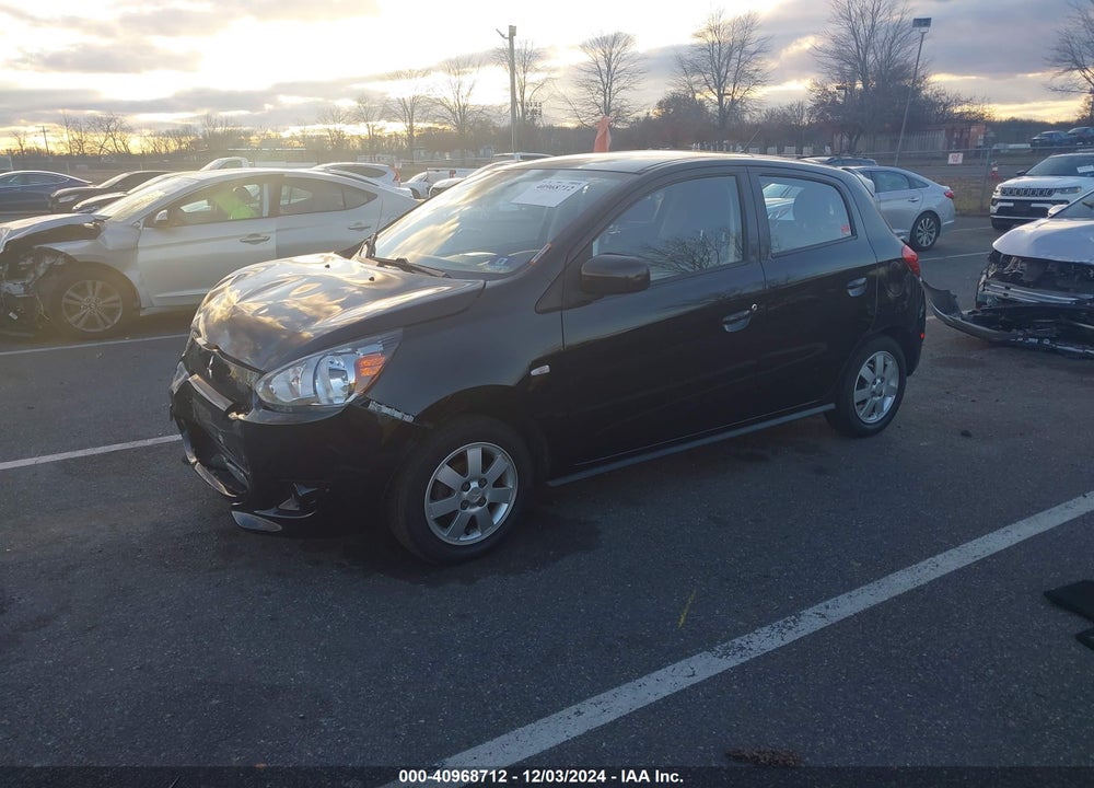 2015 MITSUBISHI MIRAGE RF VIN: ML32A4HJ8FH060745