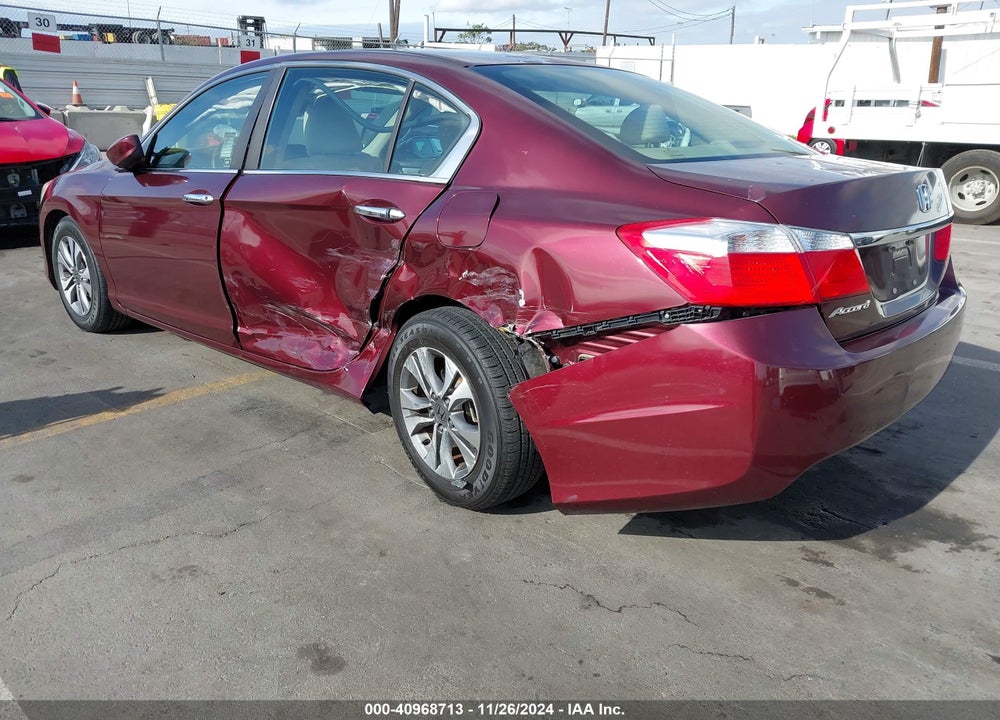 2013 HONDA ACCORD LX VIN: 1HGCR2F39DA064622