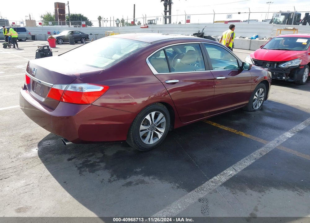 2013 HONDA ACCORD LX VIN: 1HGCR2F39DA064622