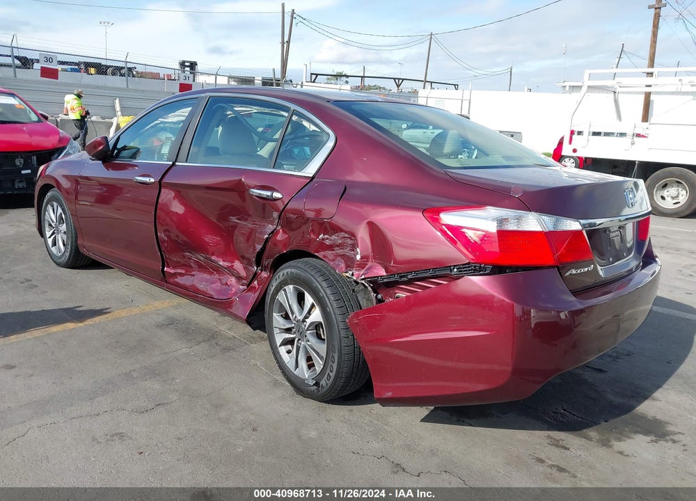 2013 HONDA ACCORD LX VIN: 1HGCR2F39DA064622