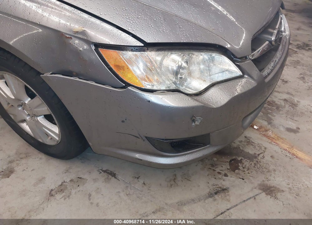 2008 SUBARU LEGACY 2.5I VIN: 4S3BL616487212876