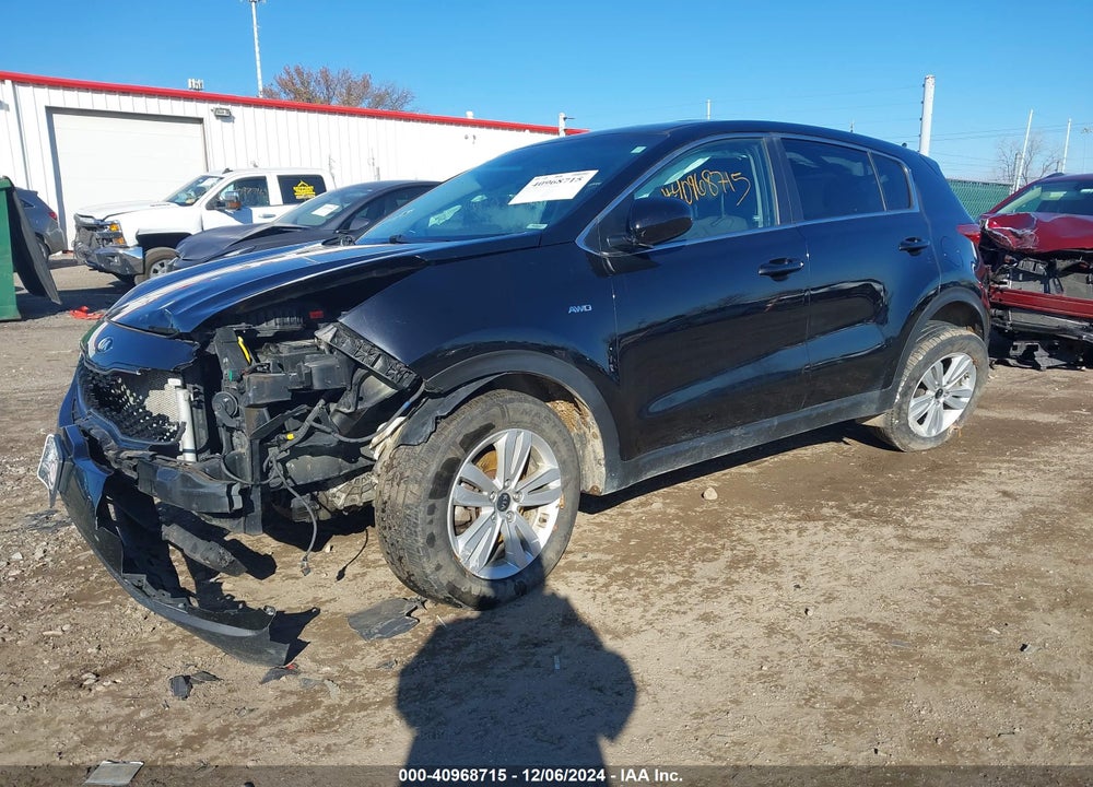 2017 KIA SPORTAGE LX VIN: KNDPMCAC7H7267281