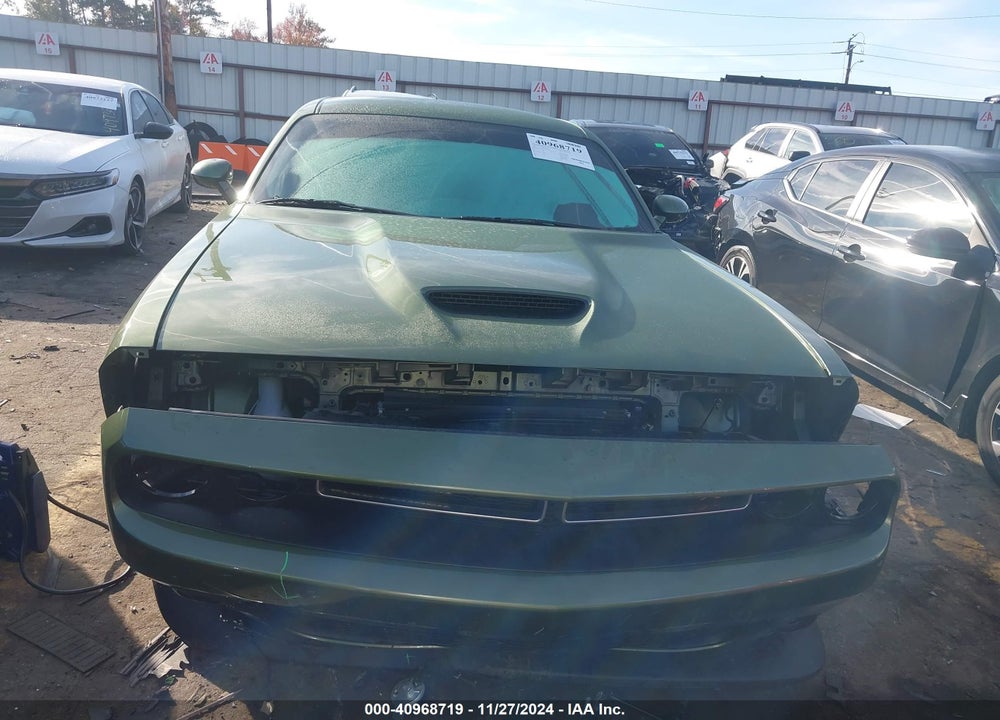 2022 DODGE CHALLENGER R/T VIN: 2C3CDZBT3NH143836