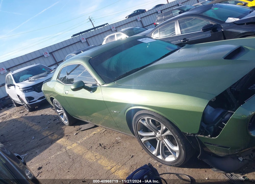 2022 DODGE CHALLENGER R/T VIN: 2C3CDZBT3NH143836