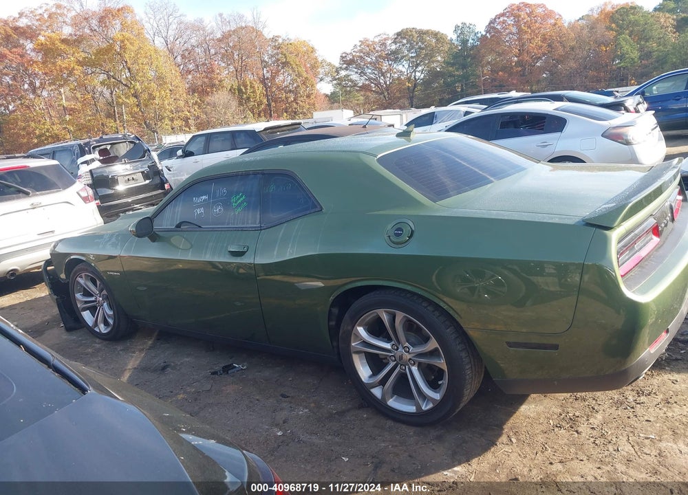 2022 DODGE CHALLENGER R/T VIN: 2C3CDZBT3NH143836