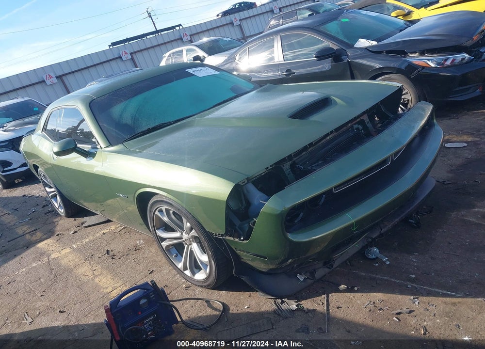 2022 DODGE CHALLENGER R/T VIN: 2C3CDZBT3NH143836