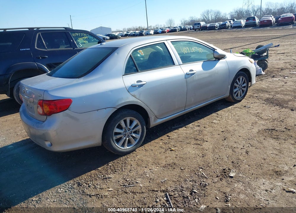 2009 TOYOTA COROLLA LE VIN: 1NXBU40E69Z020626