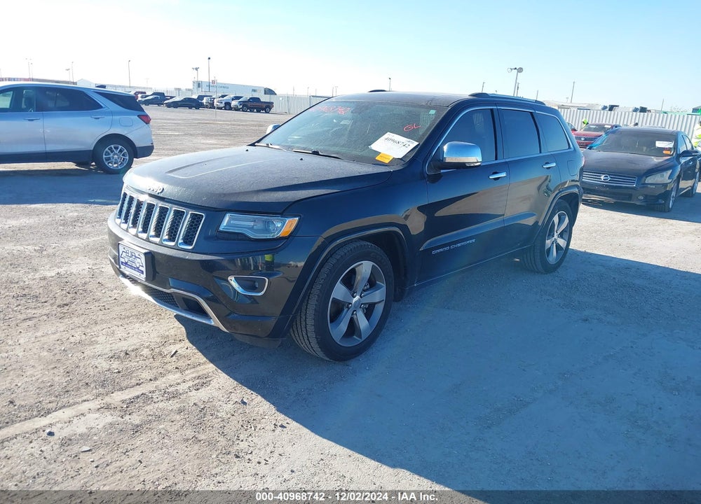 2016 JEEP GRAND CHEROKEE OVERLAND VIN: 1C4RJFCG7GC461995