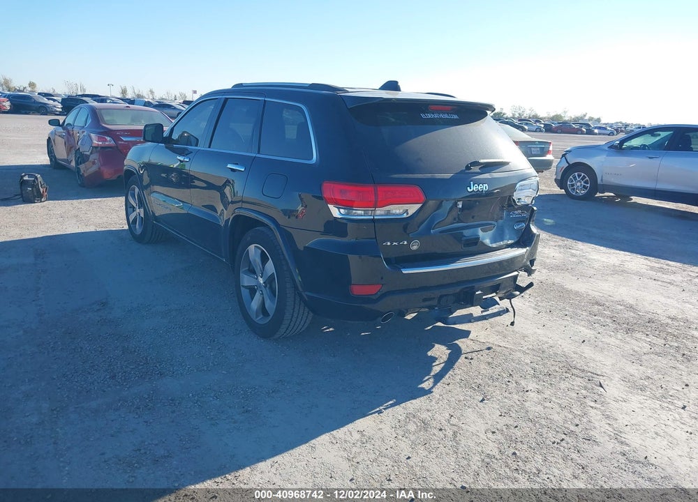 2016 JEEP GRAND CHEROKEE OVERLAND VIN: 1C4RJFCG7GC461995
