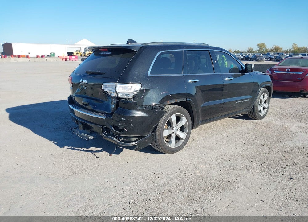 2016 JEEP GRAND CHEROKEE OVERLAND VIN: 1C4RJFCG7GC461995