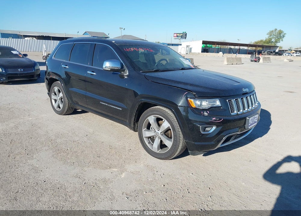 2016 JEEP GRAND CHEROKEE OVERLAND VIN: 1C4RJFCG7GC461995