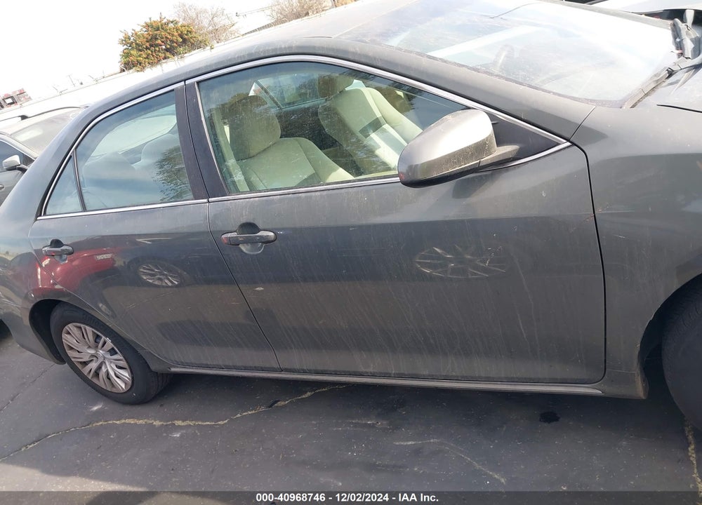 2013 TOYOTA CAMRY LE VIN: 4T4BF1FKXDR298594