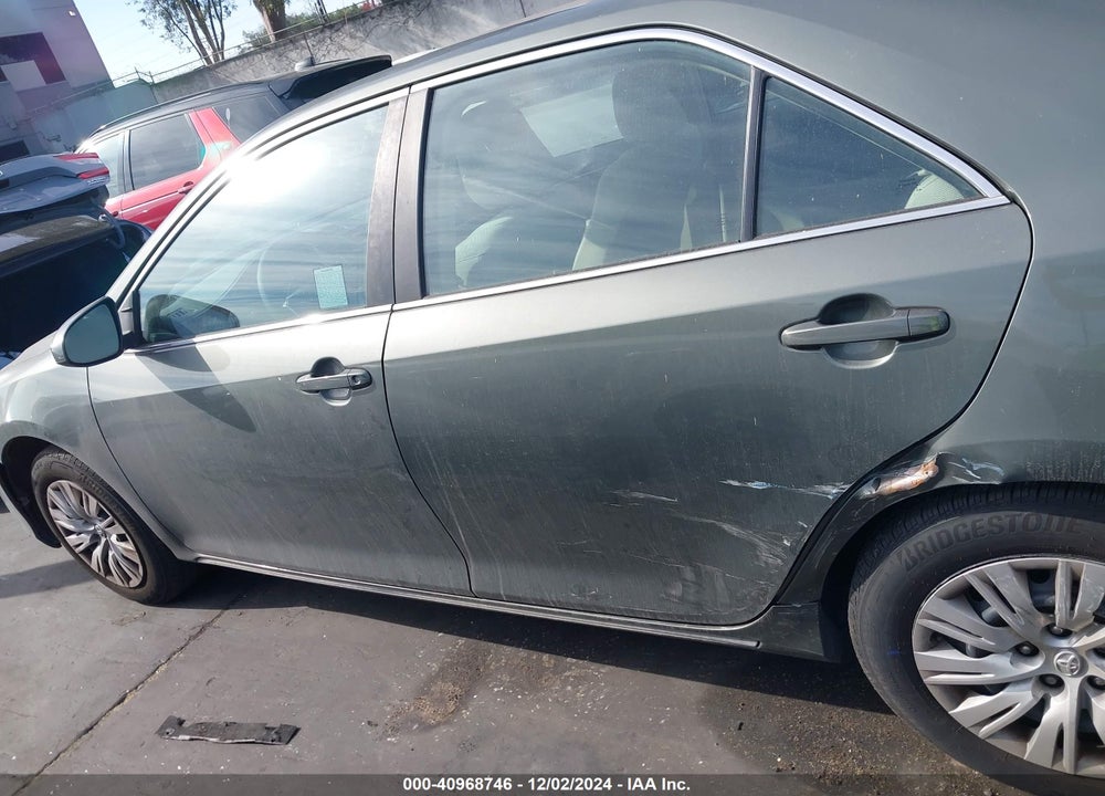 2013 TOYOTA CAMRY LE VIN: 4T4BF1FKXDR298594