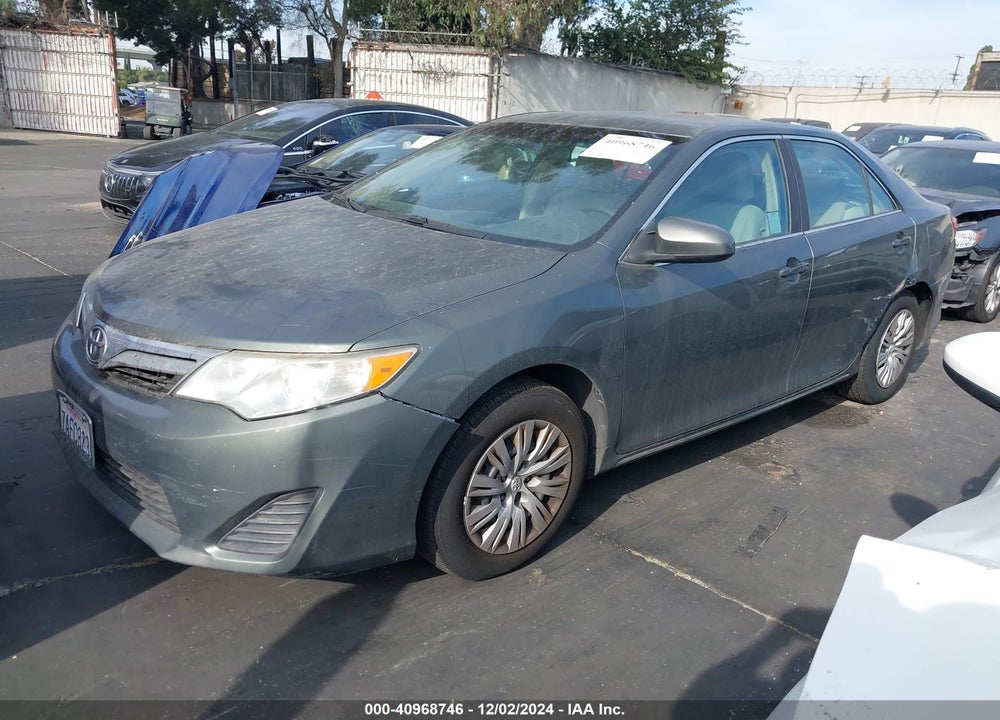 2013 TOYOTA CAMRY LE VIN: 4T4BF1FKXDR298594