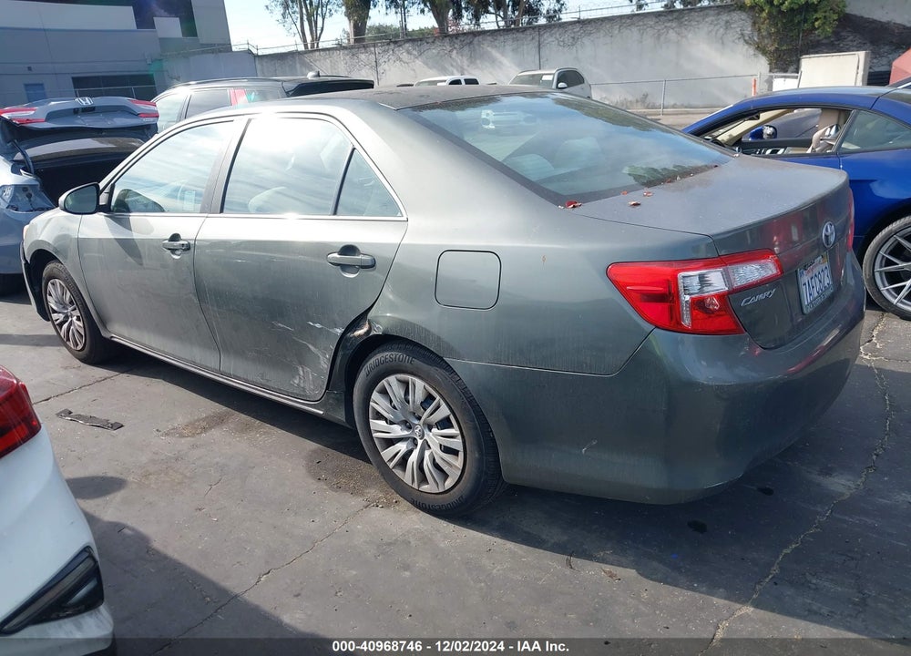 2013 TOYOTA CAMRY LE VIN: 4T4BF1FKXDR298594