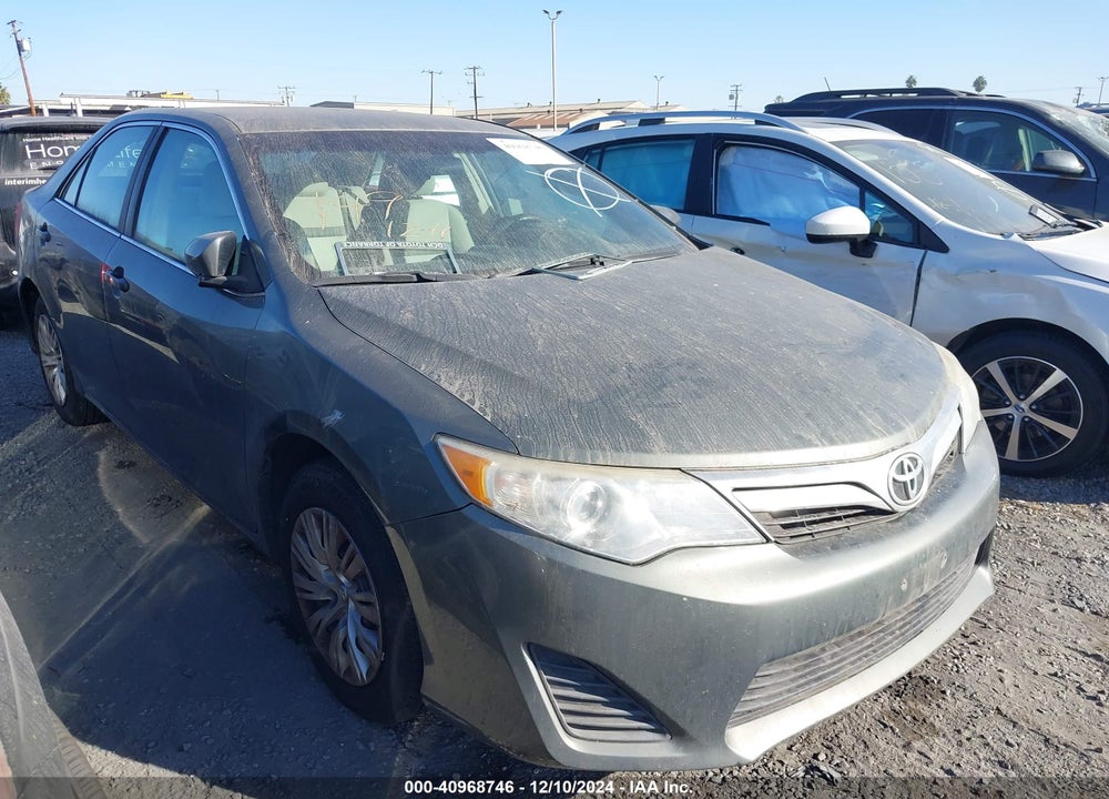 2013 TOYOTA CAMRY LE VIN: 4T4BF1FKXDR298594