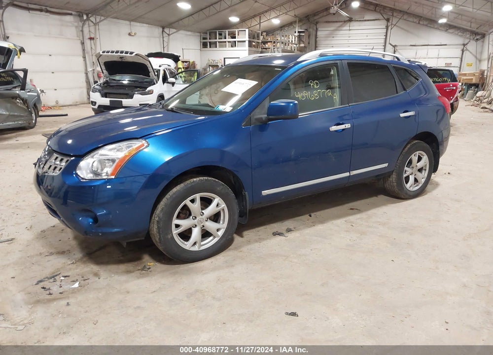 2011 NISSAN ROGUE SV VIN: JN8AS5MV5BW302518