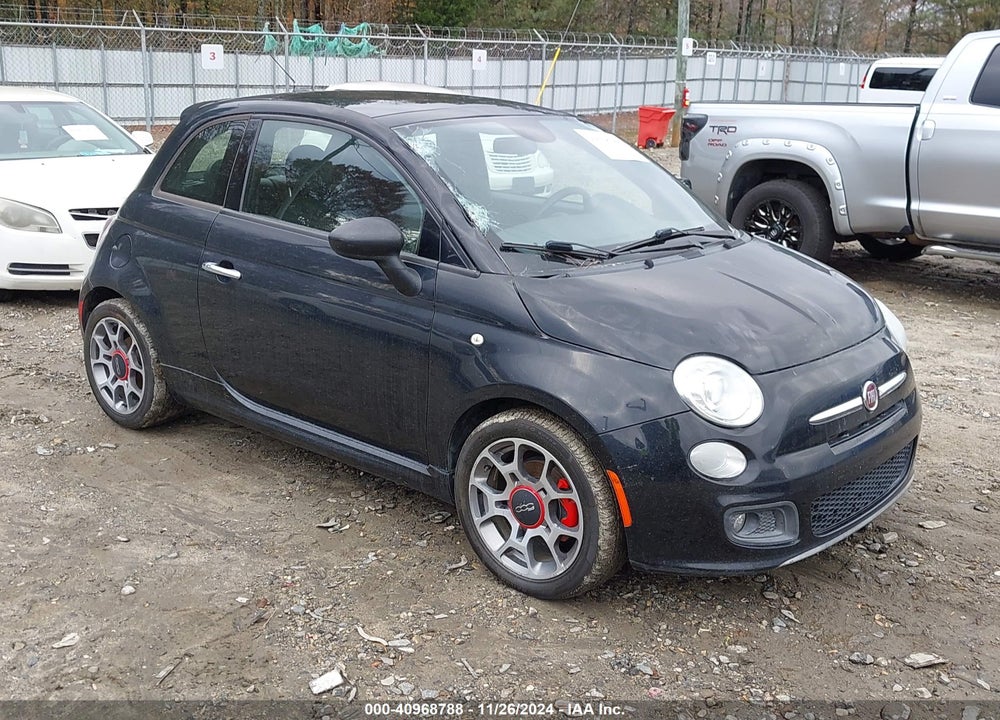 2015 FIAT 500 SPORT VIN: 3C3CFFBR8FT609640