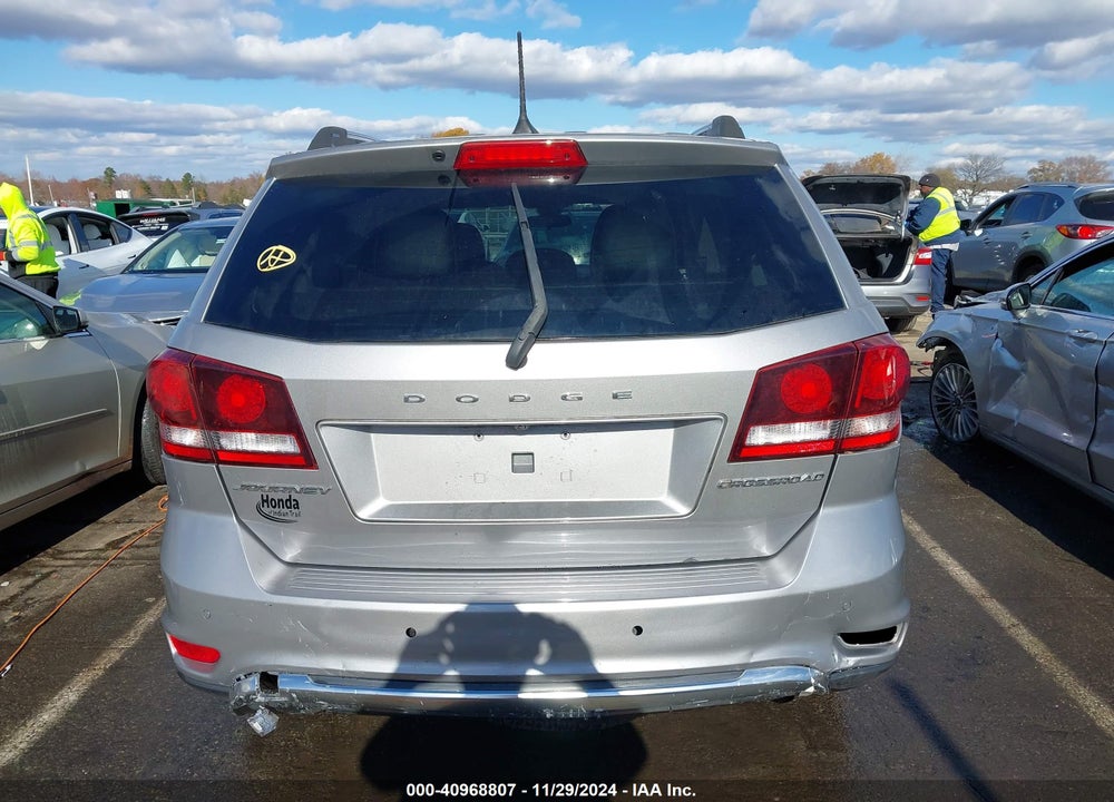 2018 DODGE JOURNEY CROSSROAD VIN: 3C4PDCGB8JT506062