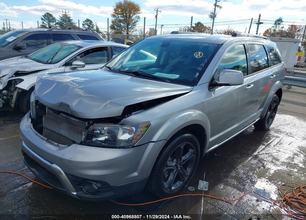 2018 DODGE JOURNEY CROSSROAD VIN: 3C4PDCGB8JT506062