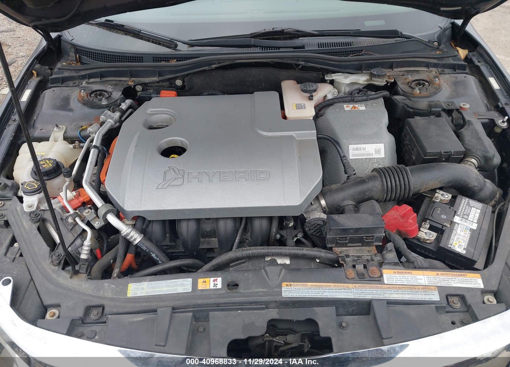 2012 FORD FUSION HYBRID VIN: 3FADP0L37CR380578