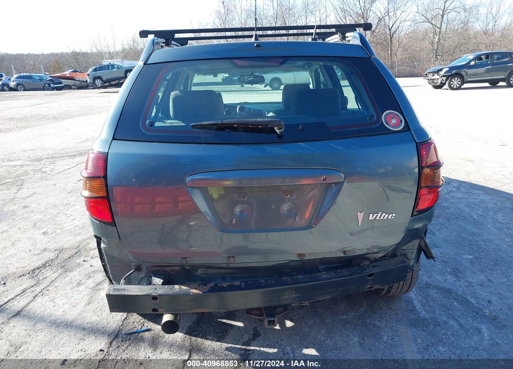 2006 PONTIAC VIBE VIN: 5Y2SL65836Z458606