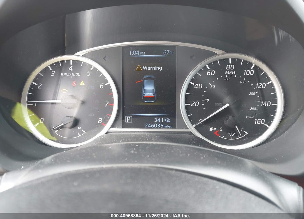 2016 NISSAN SENTRA SR VIN: 3N1AB7AP6GY221642