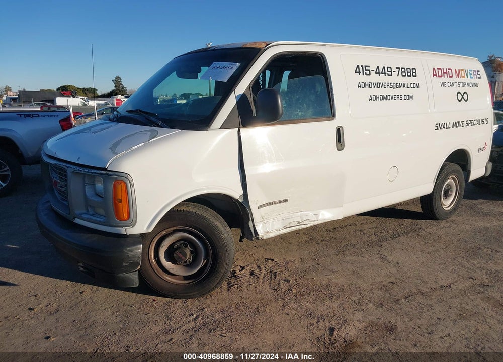 1999 GMC SAVANA STANDARD VIN: 1GTFG25M4X1130235