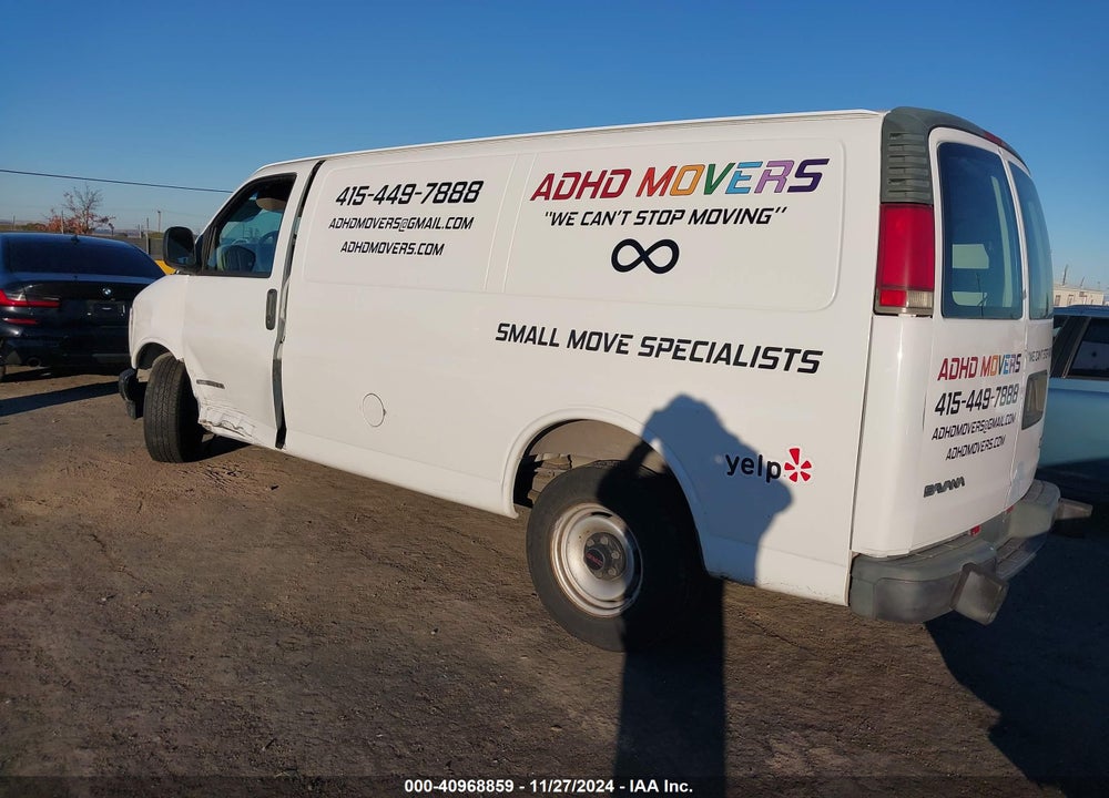 1999 GMC SAVANA STANDARD VIN: 1GTFG25M4X1130235