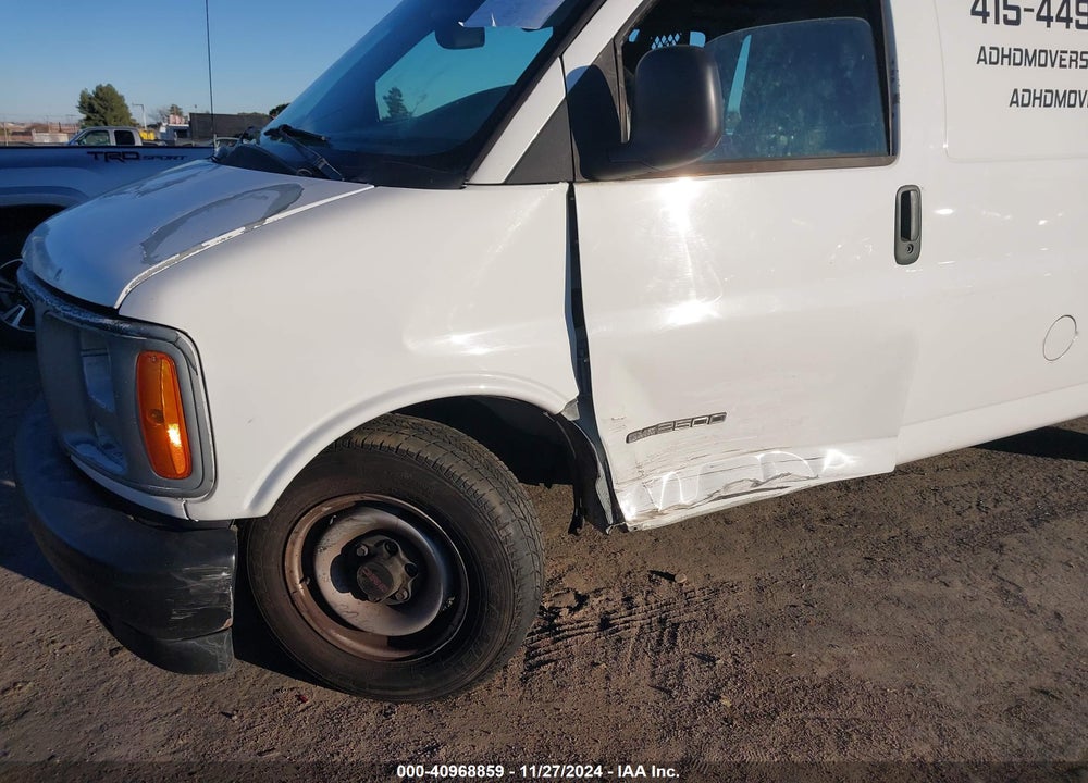 1999 GMC SAVANA STANDARD VIN: 1GTFG25M4X1130235