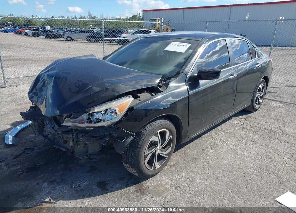 2016 HONDA ACCORD LX VIN: 1HGCR2F35GA222281
