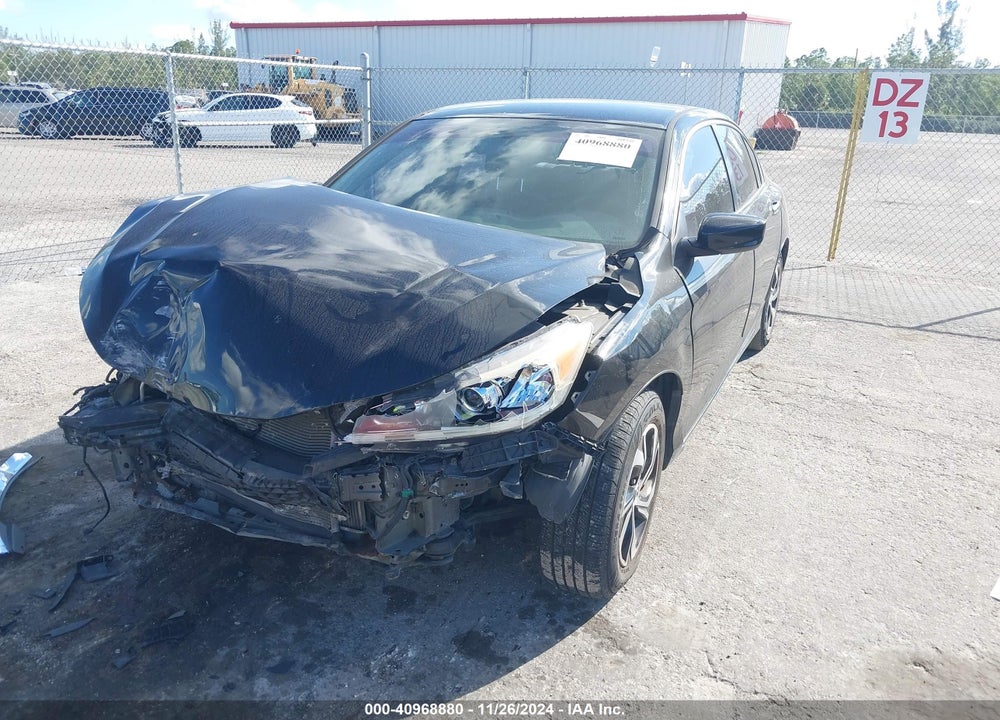 2016 HONDA ACCORD LX VIN: 1HGCR2F35GA222281