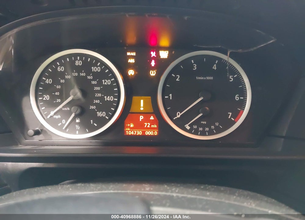 2007 BMW 550I VIN: WBANB53547CP07273