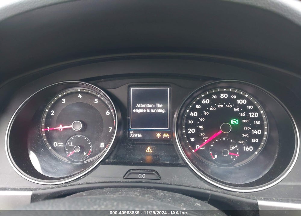 2019 VOLKSWAGEN ATLAS 3.6L V6 SE VIN: 1V2LR2CA8KC581816