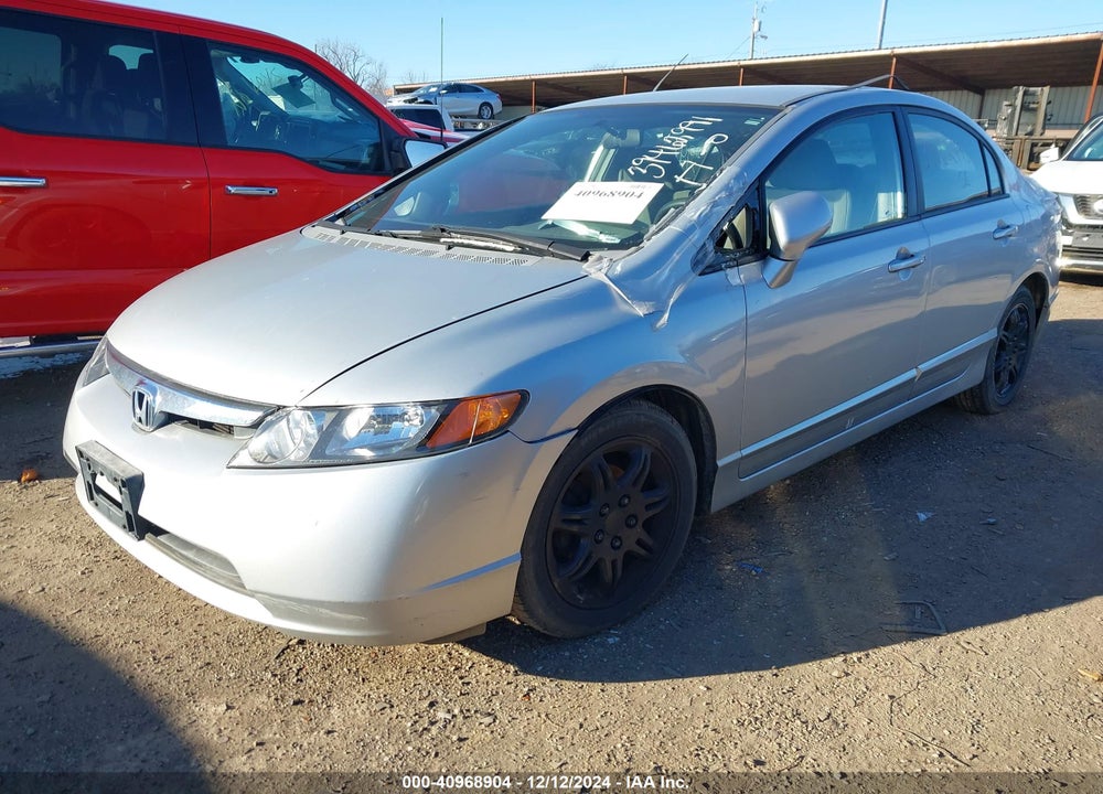 2007 HONDA CIVIC LX VIN: 1HGFA165X7L137845