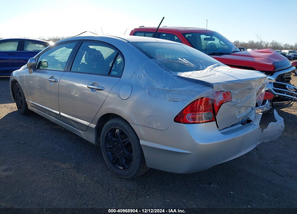 2007 HONDA CIVIC LX VIN: 1HGFA165X7L137845
