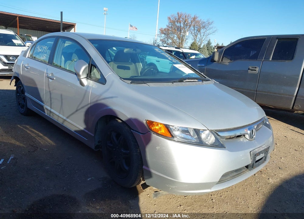 2007 HONDA CIVIC LX VIN: 1HGFA165X7L137845