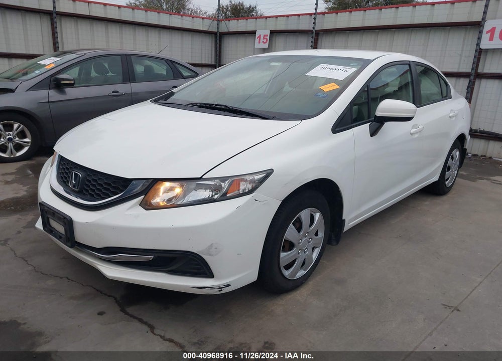 2015 HONDA CIVIC VIN: 19XFB2F51FE081125