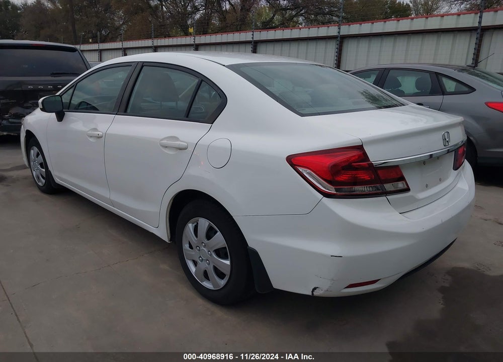 2015 HONDA CIVIC VIN: 19XFB2F51FE081125