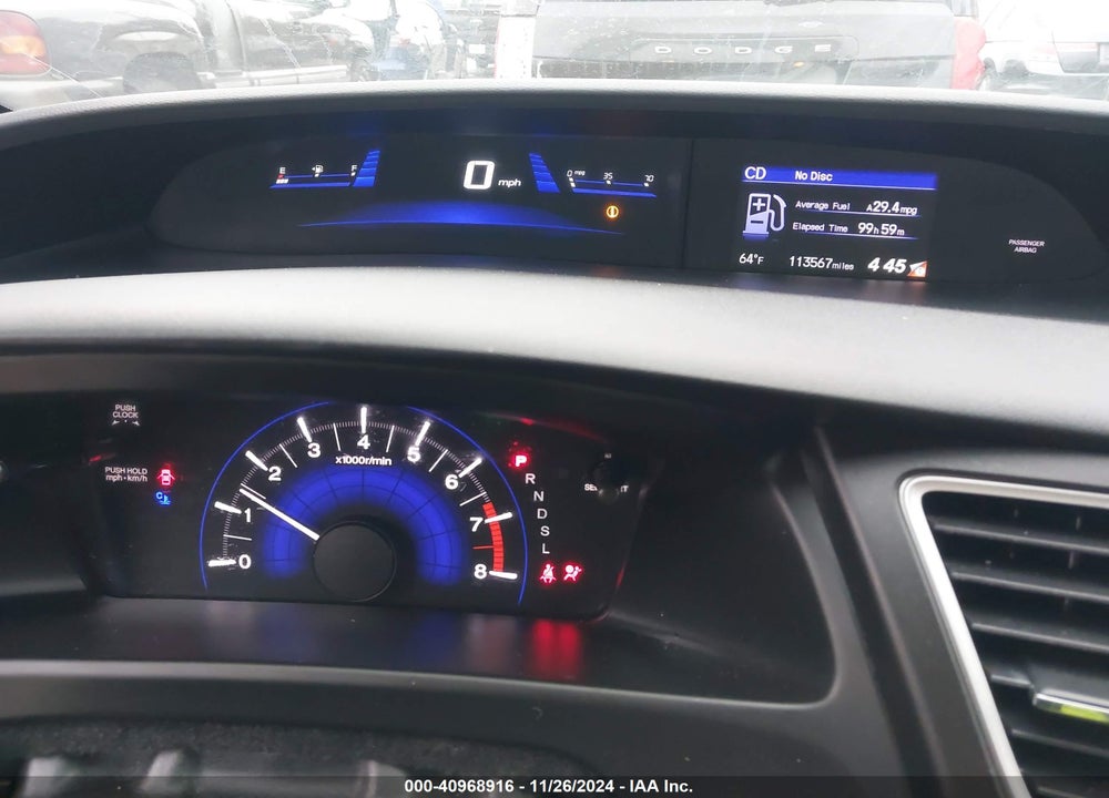 2015 HONDA CIVIC VIN: 19XFB2F51FE081125